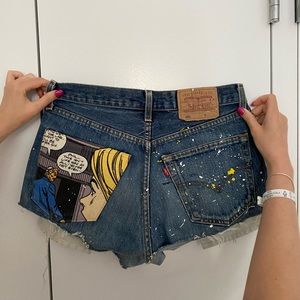 Vintage Levi’s shorts ✌🏻